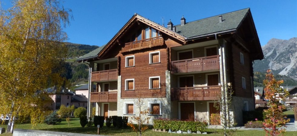 Bilocale ben tenuto in zona residenziale a Bormio